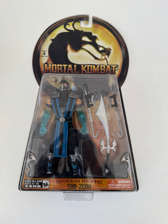 2005 Mortal Kombat Shaolin Monks Sub-Zero Action Figure SEALED NIP