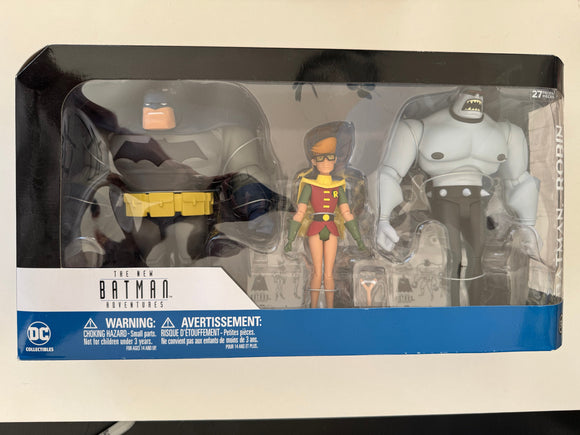 DC Collectibles The New Batman Adventures 3-Pack Action Figure SEALED NIP