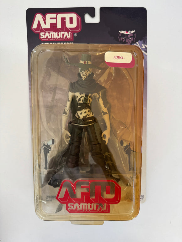 DC Unlimited 2006 Afro Samurai Justice Action Figure SEALED NIP
