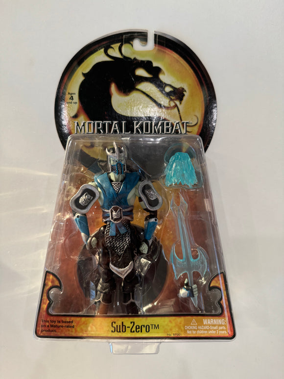 2005 Mortal Kombat Deception Sub-Zero Action Figure SEALED NIP