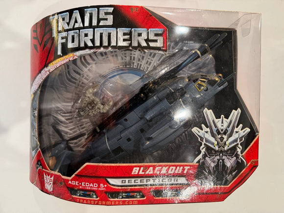 Hasbro Transformers Automorph Blackout Decepticon SEALED NIP