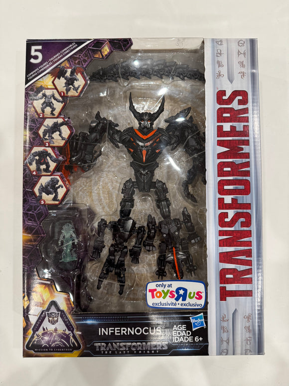 Hasbro Transformers The Last Knight Infernocus Toys R' Us SEALED NIP
