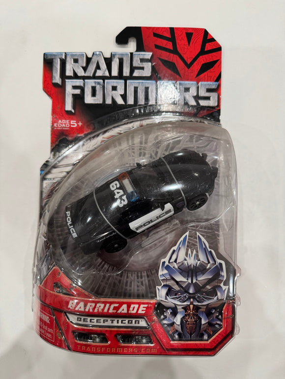 Hasbro Transformers Collector's Club Barricade Decepticon SEALED NIP