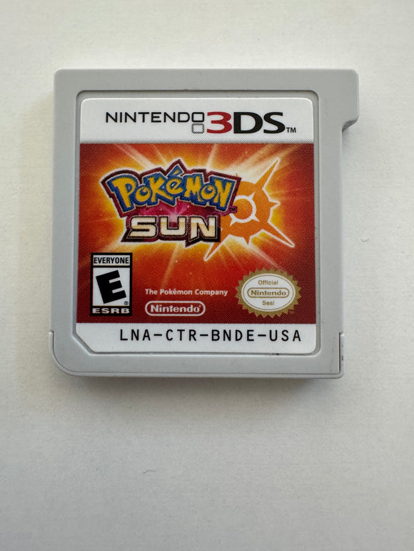 Pokemon Sun 2016 Nintendo 3DS Cartridge Only