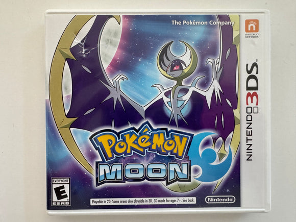 Pokemon Moon 2016 Nintendo 3DS CIB w/ Manual