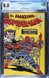 Amazing Spider-Man #25 CGC 8.0 1st cameo appearance of Mary Jane Watson!