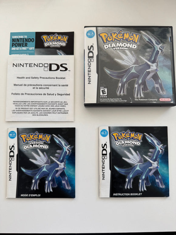 Pokemon Diamond Version 2007 Nintendo DS CIB w/ Manual