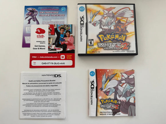 Pokemon White Version 2 2012 Nintendo DS CIB w/ Manual