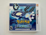 Pokemon Alpha Sapphire 2014 Nintendo 3DS CIB w/ Manual