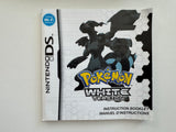 Pokemon White Version 2011 Nintendo DS CIB w/ Manual