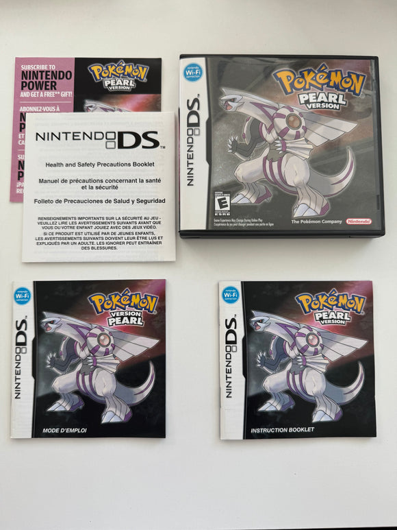 Pokemon Pearl Version 2007 Nintendo DS CIB w/ Manual