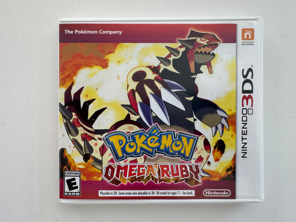 Pokemon Omega Ruby 2014 Nintendo 3DS CIB w/ Manual