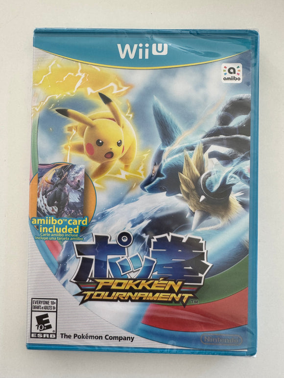 The Pokemon Company Pokken Tournament Nintendo Wii-U 2016 SEALED!