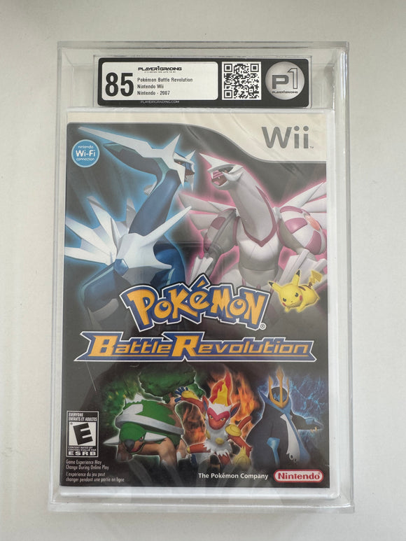 Pokemon Battle Revolution P1 Player Grading 85 Nintendo Wii 2007