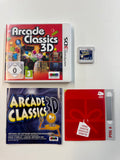 Arcade Classics 3D Nintendo 3DS CIB w/ Manual