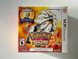Pokemon Sun 2016 Nintendo 3DS Bonus Solgaleo Figure SEALED NIB