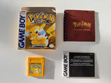 Game Boy Yellow Version Pokemon Special Pikachu Edition No ESRB CIB!