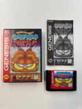 Garfield Caught in the Act Sega Genesis CIB w/ Cartridge & Manual
