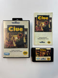 Clue Sega Genesis Complete in Box CIB w/ Cartridge & Manual