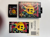 Ms. Pac Man Sega Genesis Complete in Box CIB w/ Manual & Postcard