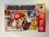 Mario Party Nintendo N64 1998 Complete in Box CIB NEAR MINT BOX!
