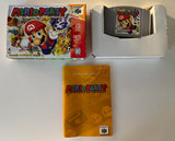 Mario Party Nintendo N64 1998 Complete in Box CIB NEAR MINT BOX!