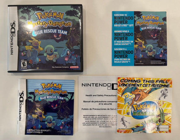 Pokemon Mystery Dungeon Blue Rescue Team Gameboy Advance CIB