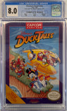 Disney's Duck Tales CGC 8.0 Nintendo NES 1989 CIB Complete in Box!