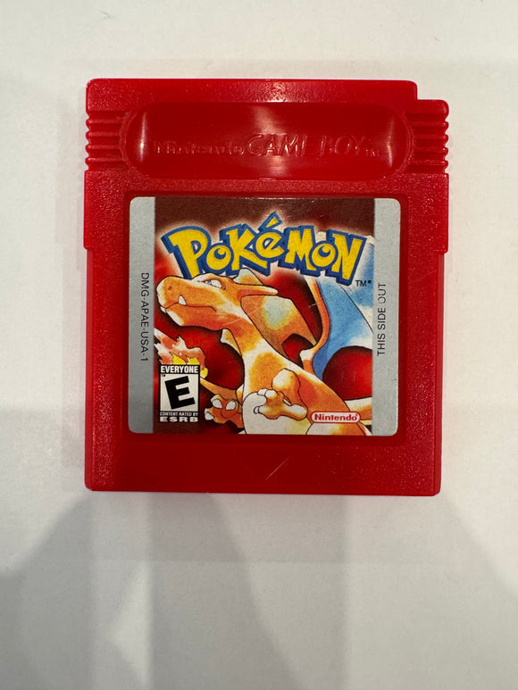 Pokemon Red Version Nintendo Gameboy 1999 Authentic Cartridge