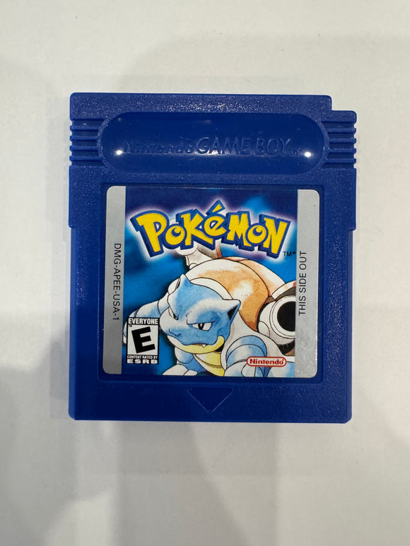 Pokemon Blue Version Nintendo Gameboy 1999 Authentic Cartridge