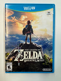 Legend of Zelda Breath of the Wild Nintendo Wii U 2017 w/ Manual & Disk