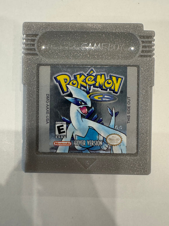 Pokemon Silver Version Nintendo Gameboy 2000 Authentic Cartridge