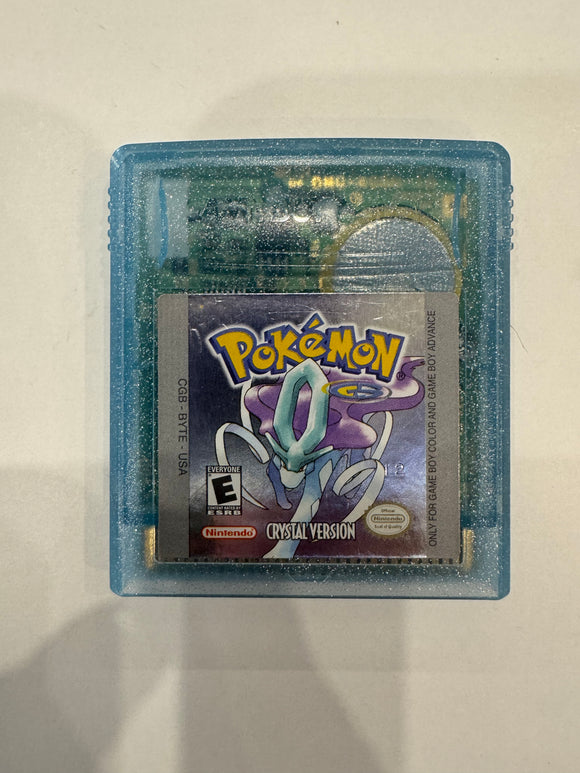 Pokemon Crystal Version Nintendo Gameboy 2001 Authentic Cartridge