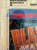 NES Blaster Master Factory Sealed H-Seam VGA 85+ Gold Graded Nintendo Game