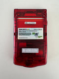 Nintendo Gameboy Color GBC Backlit IPS Modified Charizard Red Custom