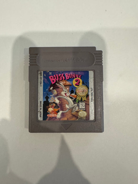 Bugs Bunny Crazy Castle 2 Nintendo Gameboy 1991 Authentic Cart