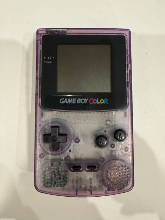 Nintendo Gameboy Color Atomic Purple CGB-001 Tested & Working