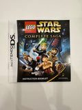Star Wars The Complete Saga 2007 Nintendo DS CIB Complete in Box