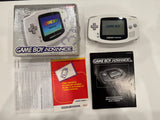 Nintendo Gameboy Advance GBA White Edition Complete in Box CIB