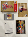 Legend of Zelda Ocarina of Time Nintendo 64 N64 1998 Complete in Box