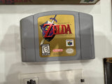 Legend of Zelda Ocarina of Time Nintendo 64 N64 1998 Complete in Box