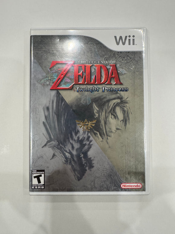 Legend of Zelda Twilight Princess Nintendo Wii 2006 CIB Complete in Box