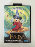 Disney Fantasia Sega Genesis 1991 CIB Complete in Box MINT!