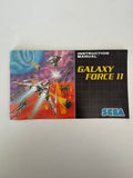 Galaxy Force 2 Sega Genesis 1991 CIB Complete in Box MINT!