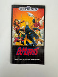 Ex-Mutants Sega Genesis 1992 CIB Complete in Box MINT!