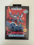 Cyborg Justice Sega Genesis 1993 MINT CIB Complete in Box MINT!