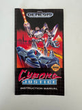 Cyborg Justice Sega Genesis 1993 MINT CIB Complete in Box MINT!