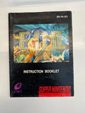 E.V.O. Search for Eden Super Nintendo SNES 1993 CIB Complete in Box!