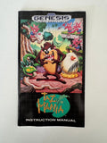 Taz-Mania Sega Genesis 1991 100% CIB Complete in Box Near MINT!