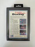 Evander Holyfield's Boxing Sega Genesis 1992 Complete in Box MINT!